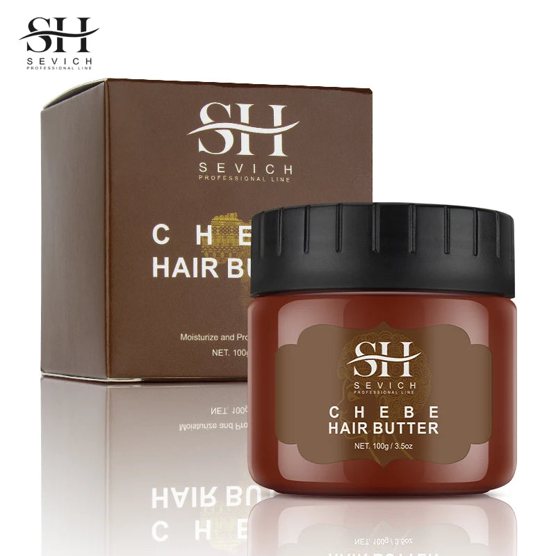 Beurre capillaire africain Chebe Crazy — Traitement anti-alopécie de traction, produits favorisant la croissance des cheveux, masque hydratant et réparateur pour cheveux secs — Beauté & Santé