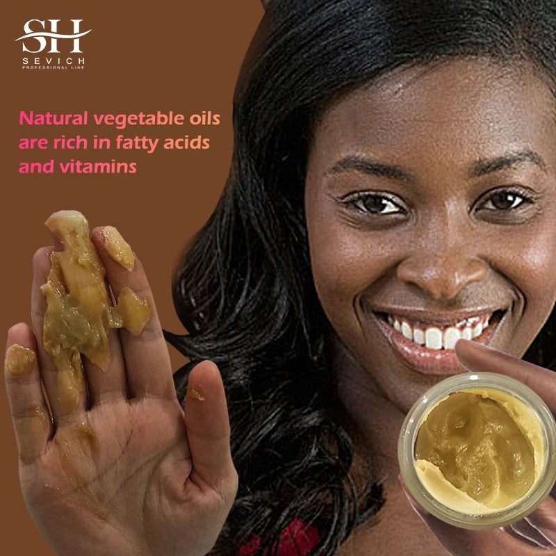 Huile de Batana 100% naturelle et pure pour la croissance capillaire — Beurre et masque à l'huile de Batana du Honduras, traitement contre la chute des cheveux pour hommes et femmes noirs.
