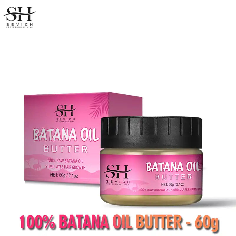 Huile de Batana 100% naturelle et pure pour la croissance capillaire — Beurre et masque à l'huile de Batana du Honduras, traitement contre la chute des cheveux pour hommes et femmes noirs.